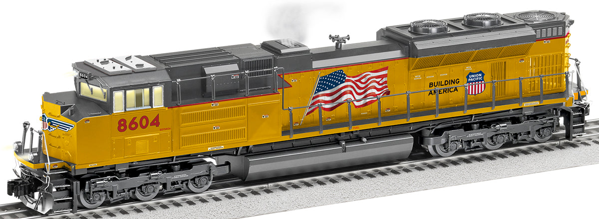 Lionel 2333650 - Legacy SD70ACE Diesel Locomotive "Union Pacific" #8604 (Flag) - Custom Run for MrMuffin'sTrains