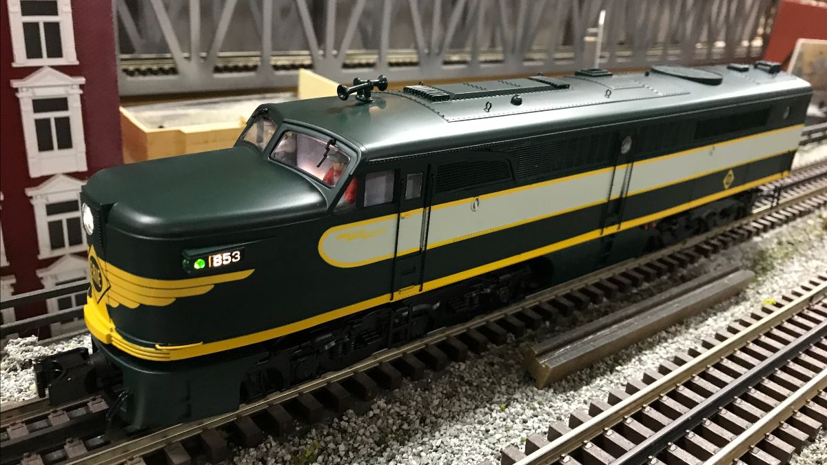MTH 20-21269-1 - Alco PA A Unit Diesel Engine "Erie" #853 w/ PS3 - Custom Run for MrMuffin'sTrains