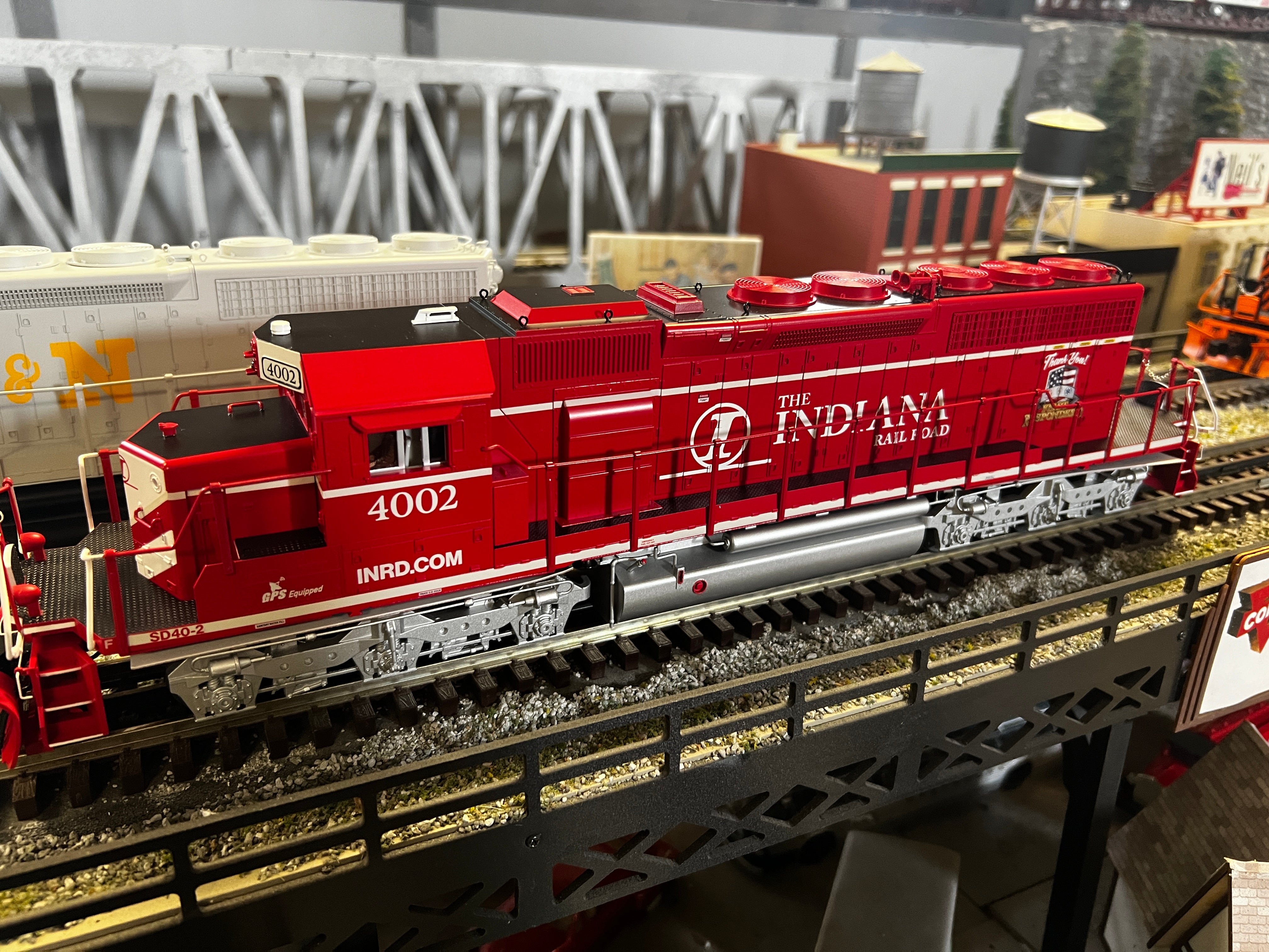 Lionel 2233961 - Legacy SD40-2 Diesel Locomotive "Indiana Railroad" #4002 - Custom Run for MrMuffin'sTrains