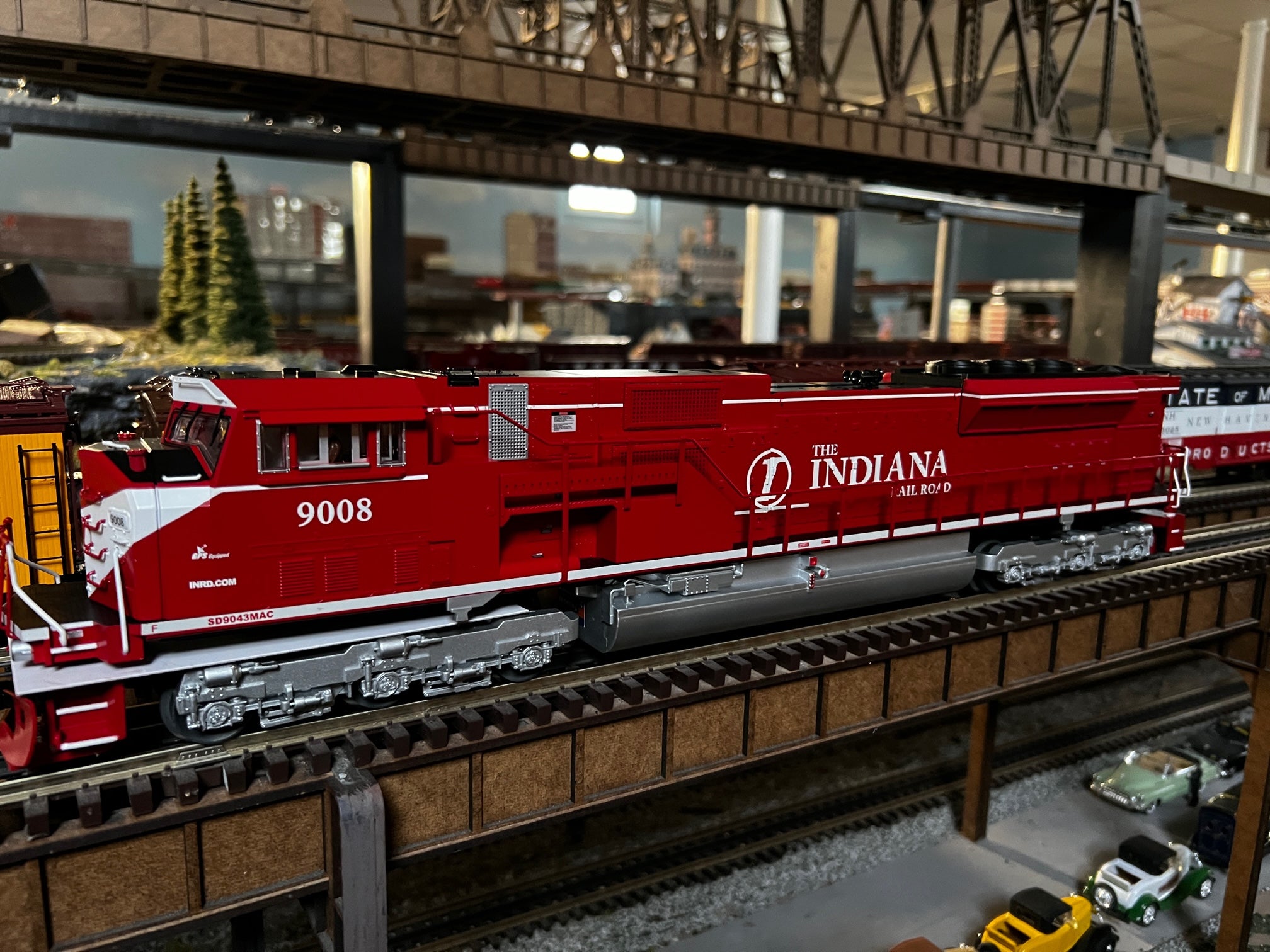 Lionel 2233981 - Legacy SD90MAC Diesel Locomotive "Indiana Railroad" #9008 - Custom Run for MrMuffin'sTrains
