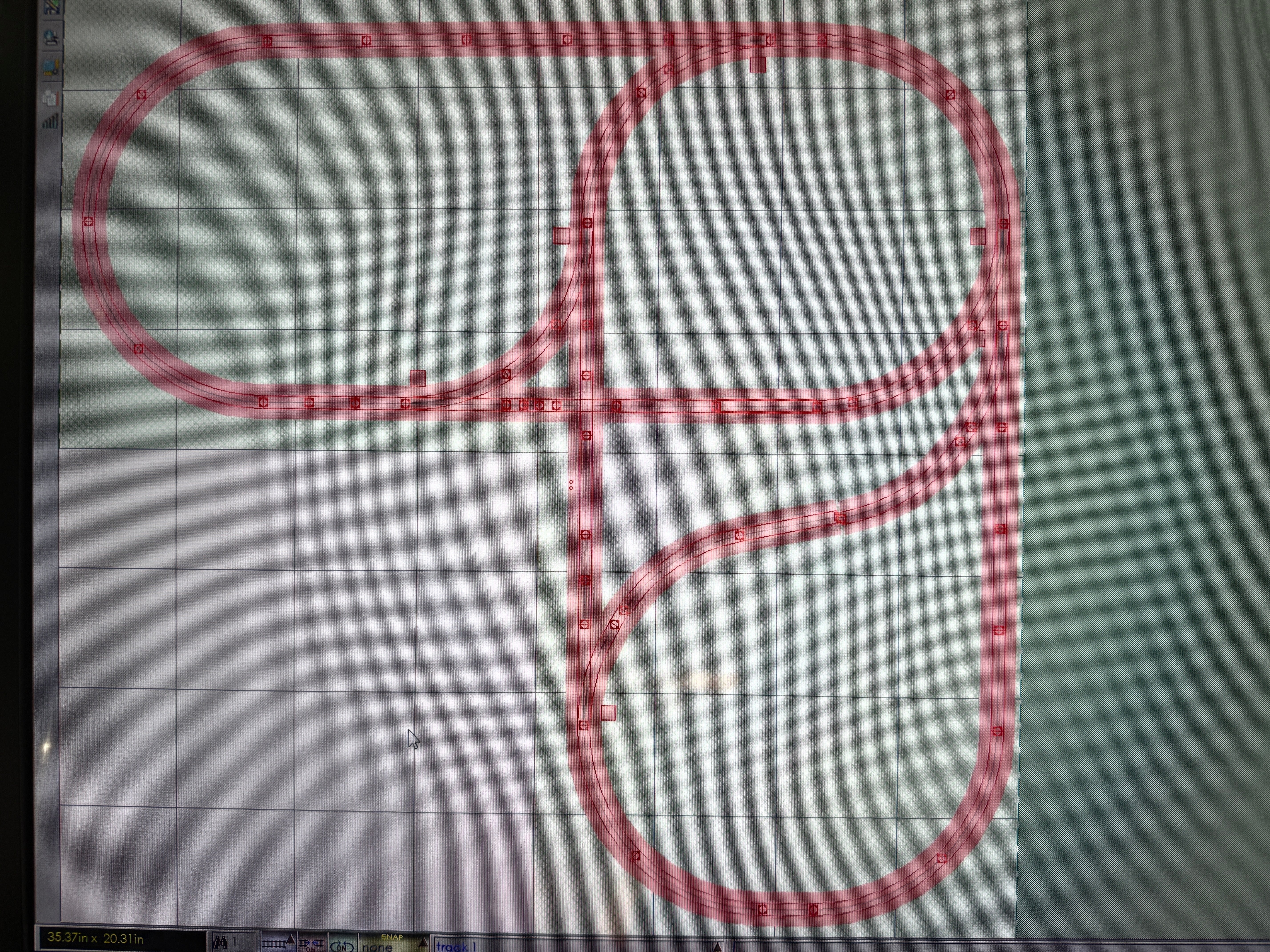 MrMuffin's Eight by Eight Fastrack Layout