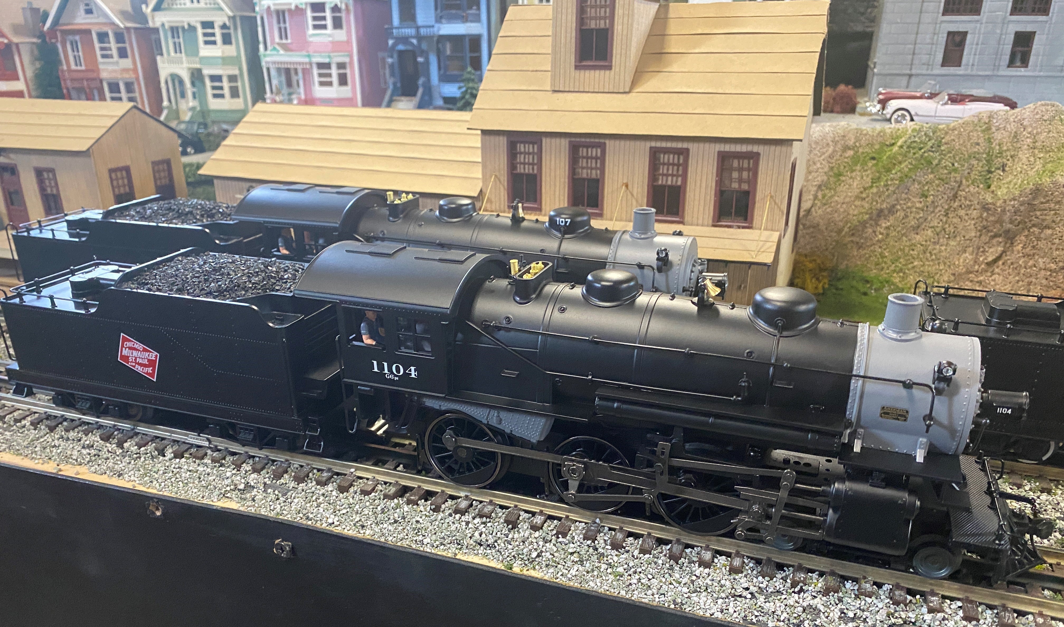 Lionel 2131630 - Legacy 4-6-0 Steam Locomotive "Milwaukee Road" #1104 - Custom Run for MrMuffin'sTrains
