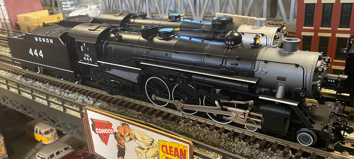 Lionel 2131690 - Legacy USRA Pacific Steam Locomotive "Monon" #444 - Custom Run for MrMuffin'sTrains