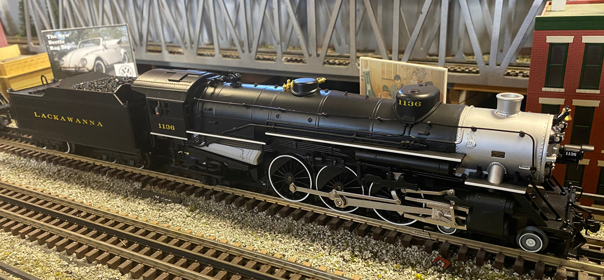Lionel 2131670 - Legacy USRA Pacific Steam Locomotive "Delaware, Lackawanna & Western" #1133 - Custom Run for MrMuffin'sTrains