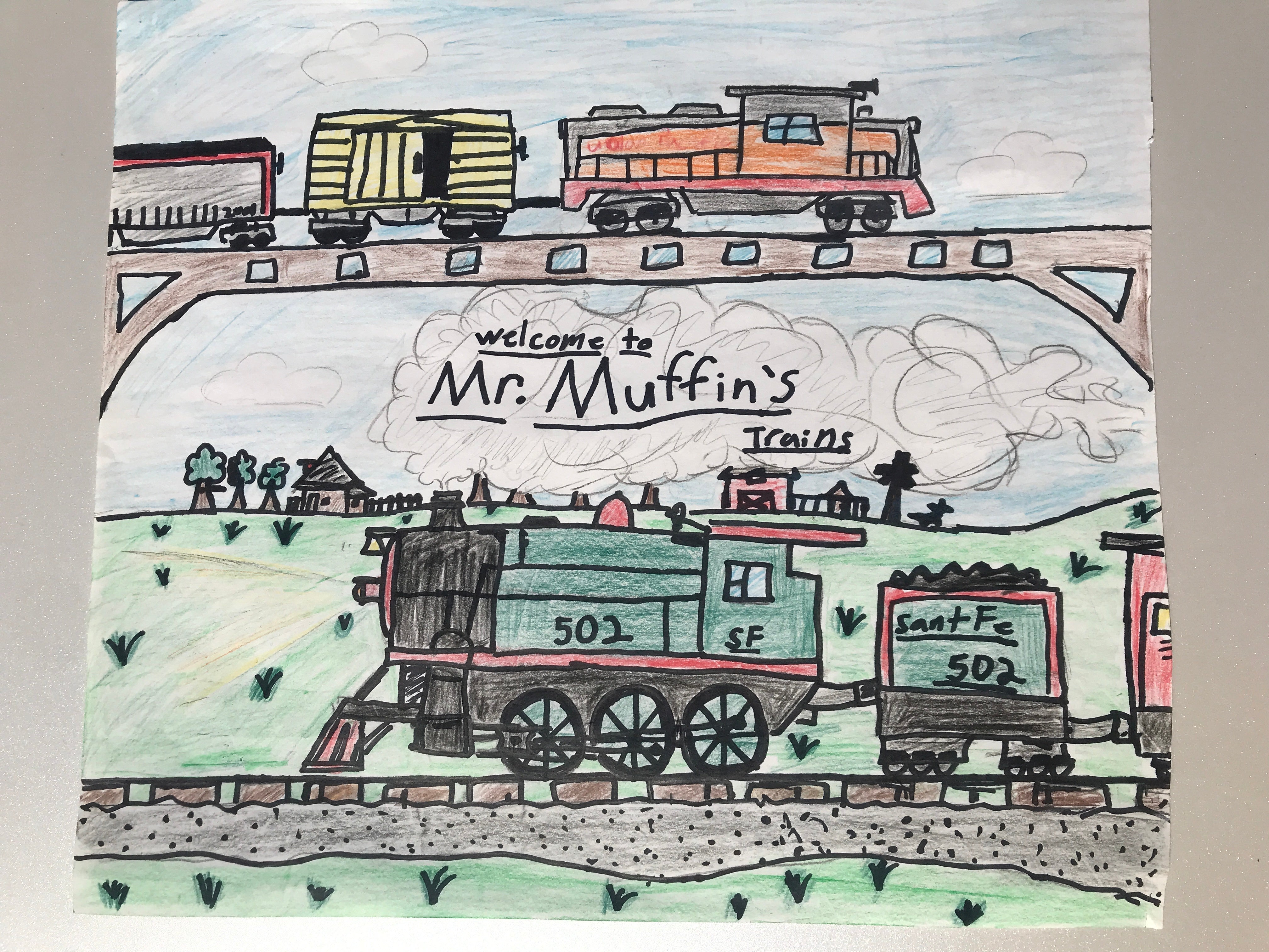 MrMuffin'sTrains' Coloring Contest July 2019