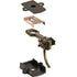 Kadee HO 25 - 20-Series - Plastic Couplers with Gearboxes - Short (1/4") Overset Shank