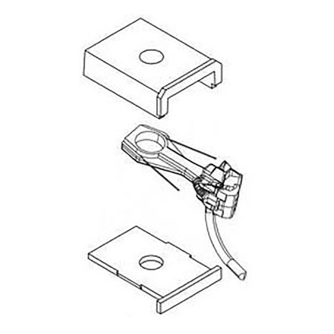 Kadee HO 119 - Whisker Shelf Coupler, 19/64 Center (2 Pair)