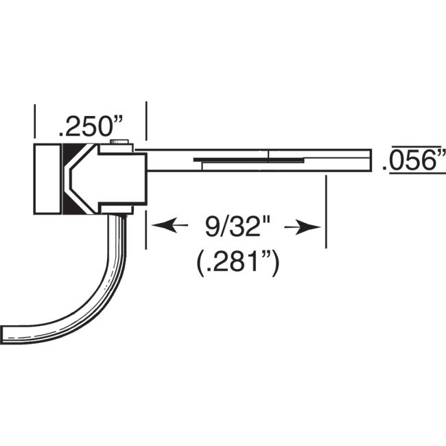 Kadee HO 142 - 140-Series - Whisker Metal Couplers w/ Gearboxes - Medium (9/32") Overset Shank