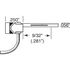Kadee HO 142 - 140-Series - Whisker Metal Couplers w/ Gearboxes - Medium (9/32") Overset Shank