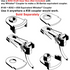 Kadee HO 142 - 140-Series - Whisker Metal Couplers w/ Gearboxes - Medium (9/32") Overset Shank