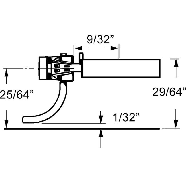 Kadee HO 158 - #158 Whisker Coupler, 9/32 Center (2 Pair)