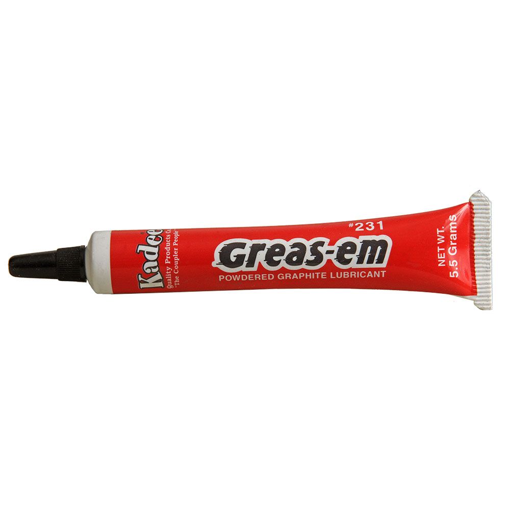 Kadee 231 - Greas-em Dry Graphite Lubricant 5.5 gram tube