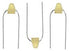 Miniatronics 12-003-12 - 1.5mm Yellow LEDs (12-Pack)