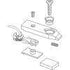 Kadee HO 451 - Whisker Coupler with Extended Swing Gearbox