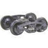 Kadee HO 500 - Bettendorf 50-ton Trucks with 33" Smooth Back Wheels - Metal Fully Sprung