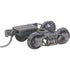 Kadee HO 503 - Arch Bar Trucks with Ready-to-Mount Couplers, 33" Ribbed Back Wheels - Metal Fully Sprung