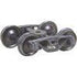 Kadee HO 504 - A.S.F. A-3 Ride Control 50 Ton Trucks with 33" Smooth Back Wheels - Metal Fully Sprung