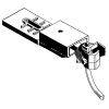Kadee HO 505 - AHM Rivarossi 6-wheel Coupler Conversion Bolsters