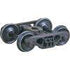Kadee HO 570 - Barber® S-2 70-Ton Roller Bearing Self Centering Trucks with 33" Smooth Back Wheels - HGC