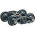 Kadee HO 572 - Bettendorf T-Section Self Centering Trucks with 33" Ribbed Back Wheels - HGC