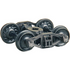 Kadee HO 572 - Bettendorf T-Section Self Centering Trucks with 33" Ribbed Back Wheels - HGC