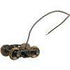 Kadee HO 590 - Bettendorf - AAR Electrical Pickup Self Centering Caboose Trucks with 33" Smooth Back Wheels - HGC