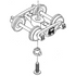 Kadee HO 593 - Bettendorf - Arch Bar Electrical Pickup Self Centering Caboose Trucks with 33" Smooth Back Wheels - HGC