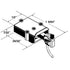 Kadee 742 - Type E - Medium Overset Metal Couplers w/ Plastic Gearboxes