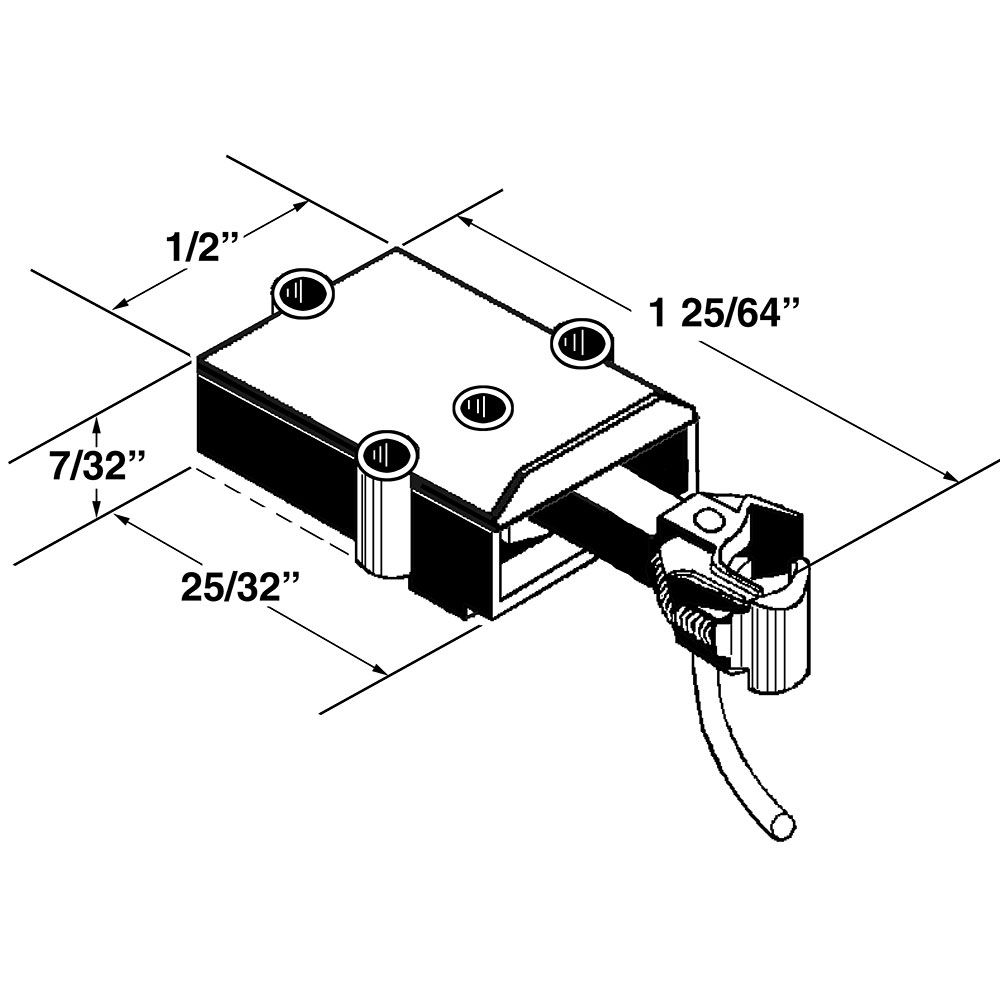 Kadee 746 - Type E - Long Centerset Metal Couplers w/ Plastic Gearboxes