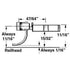 Kadee 747 - Type E - Medium Underset Metal Couplers w/ Plastic Gearboxes