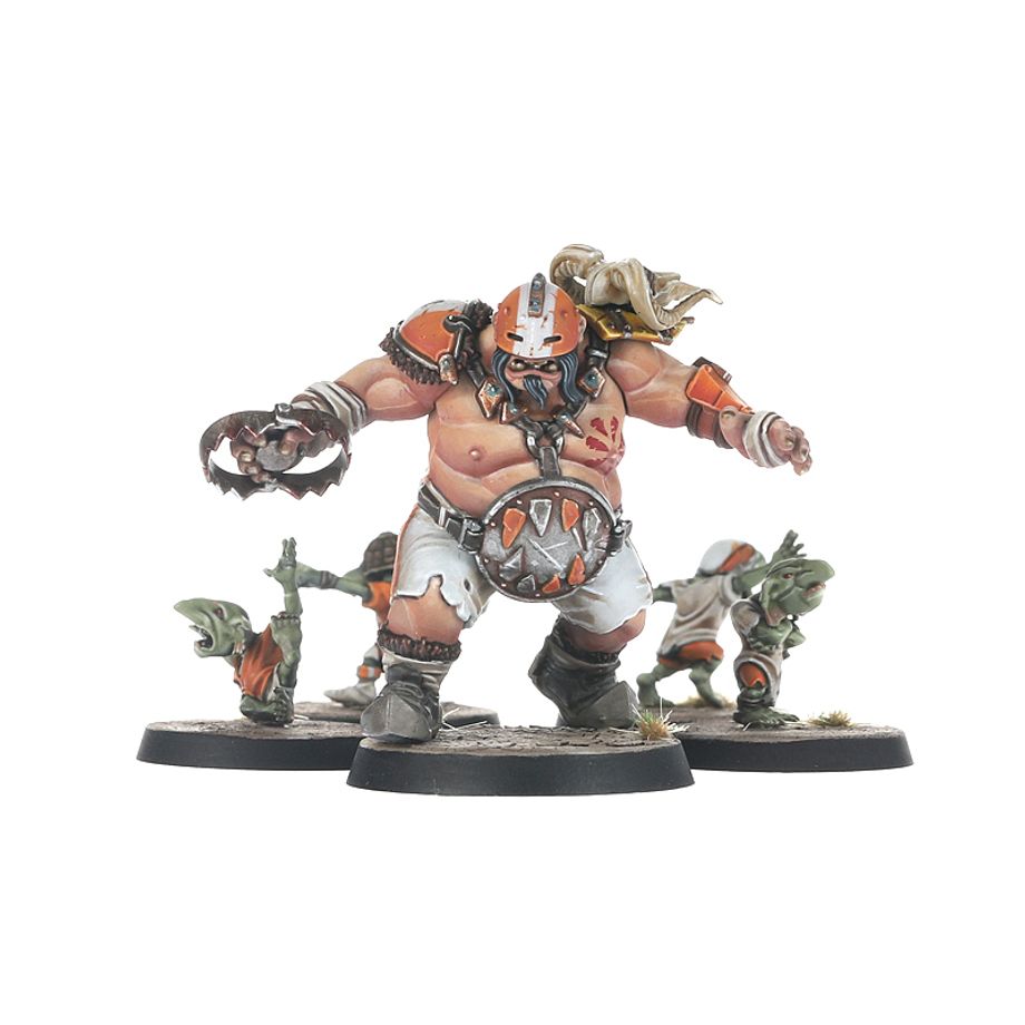 Games Workshop 202-02 - Blood Bowl - Ogre Team: Fire Mountain Gut Busters