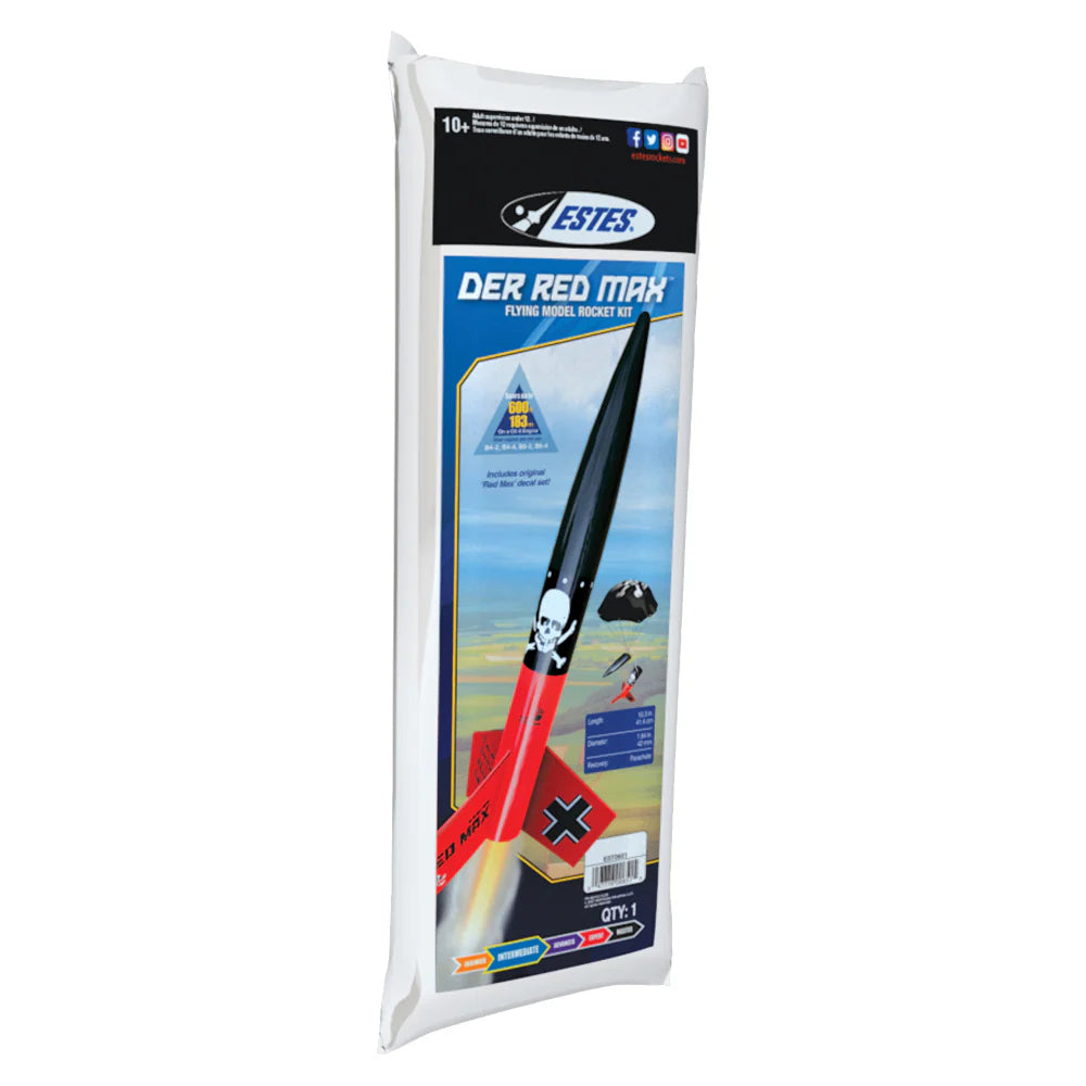 Estes 0651 - Intermediate - Der Red Max Rocket Kit