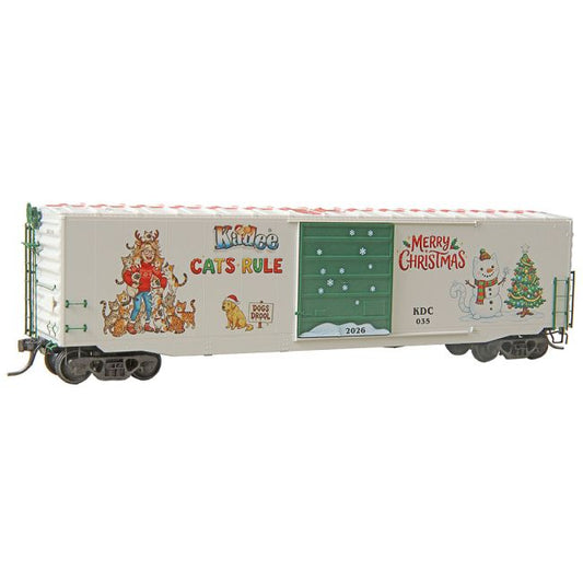 Kadee HO 6936 - 50' PS-1 Boxcar 2026 "Christmas" #KDC 035