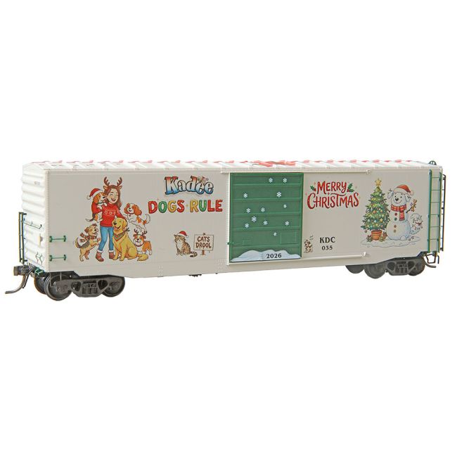 Kadee HO 6936 - 50' PS-1 Boxcar 2026 "Christmas" #KDC 035