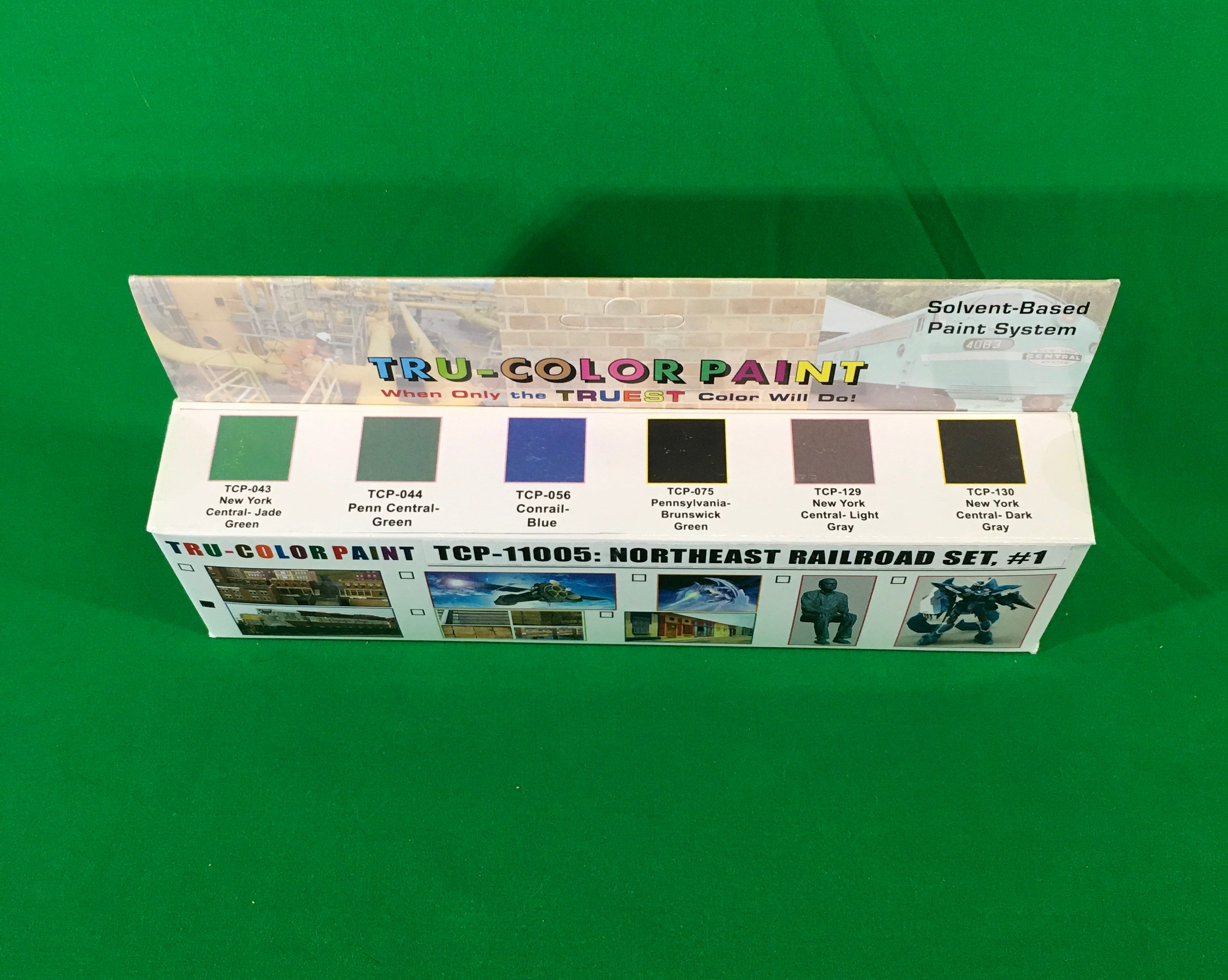 Tru-Color Paint - TCP-11005 - Northeast Railroads Set #1 (Solvent-Based Paint)