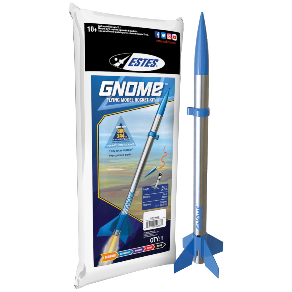 Estes 886 - Beginner - Gnome Rocket Kit – MrMuffin'sTrains