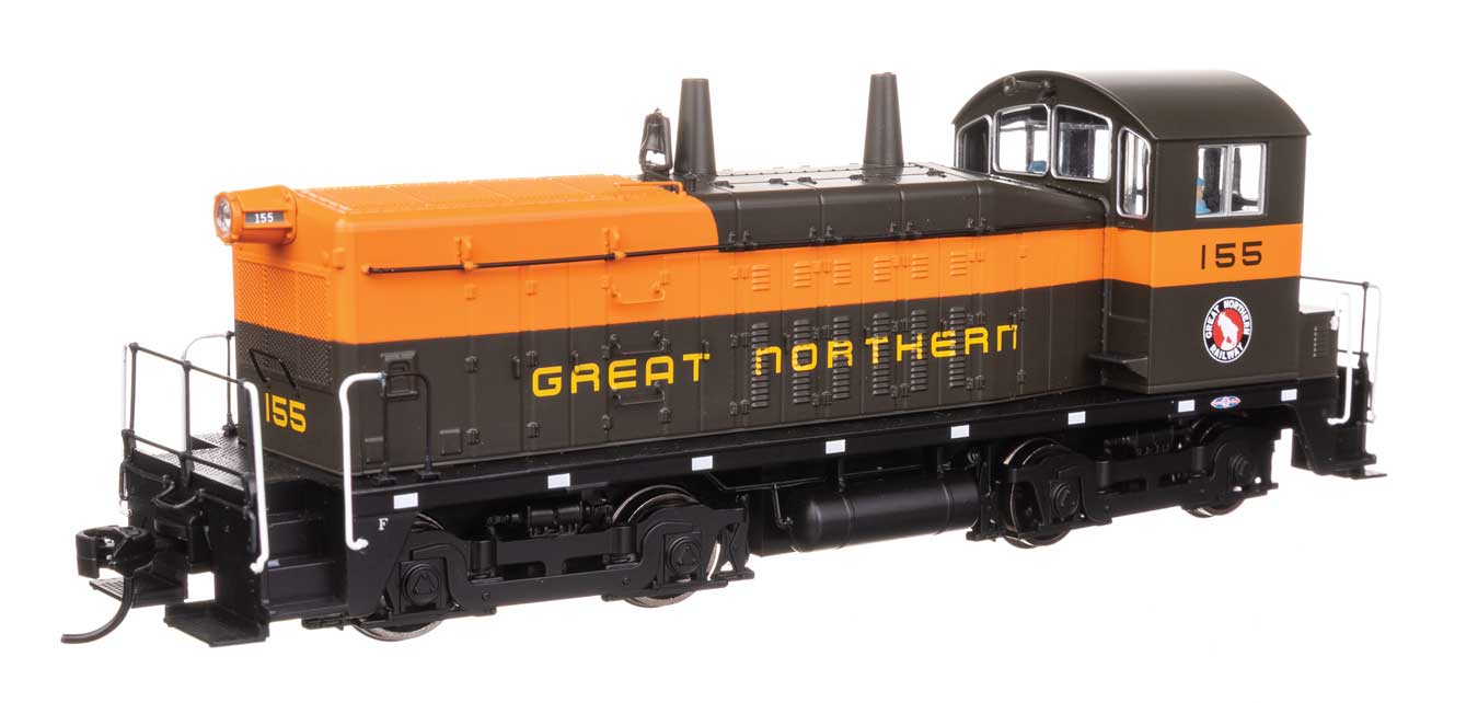 Walthers HO 910-10628 - Mainline - EMD NW2 Diesel Locomotive ”Great Northern” #155 (Phase V)