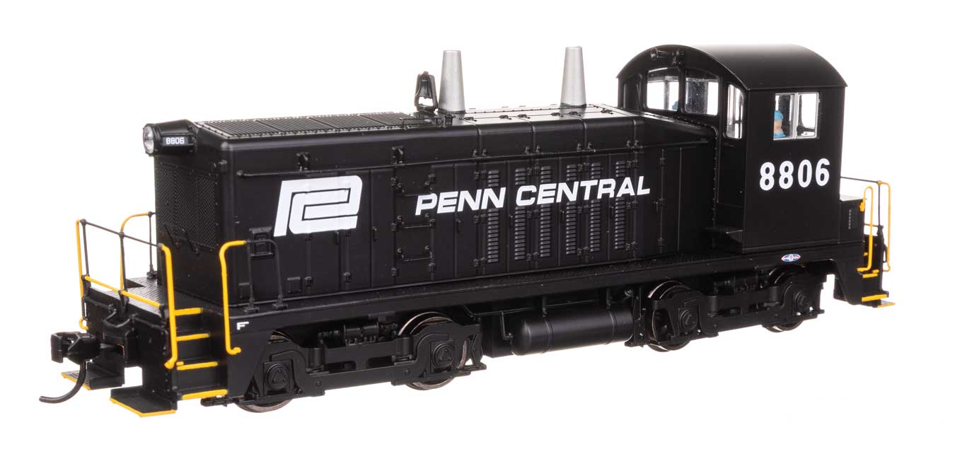 Walthers HO 910-20632 - Mainline - EMD NW2 Diesel Locomotive ”Penn Central" #8806 w/ ESU Sounds (Phase V)