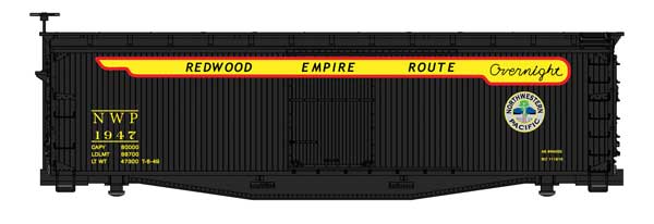 Walthers HO 910-40187 - Mainline - 40' USRA Wood Boxcar "Northwestern Pacific" #1947