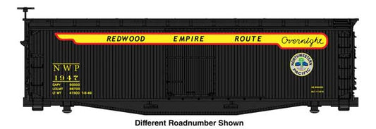 Walthers HO 910-40189 - Mainline - 40' USRA Wood Boxcar "Northwestern Pacific" #1964