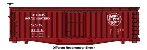 Walthers HO 910-40206 - Mainline - 40' USRA Wood Boxcar "St. Louis Southwestern" #33327