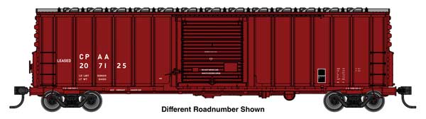 Walthers HO 910-46036 - Mainline - 50' ACF Exterior Post Dreadnaught End Plate B Boxcar "Canadian Pacific" #207161