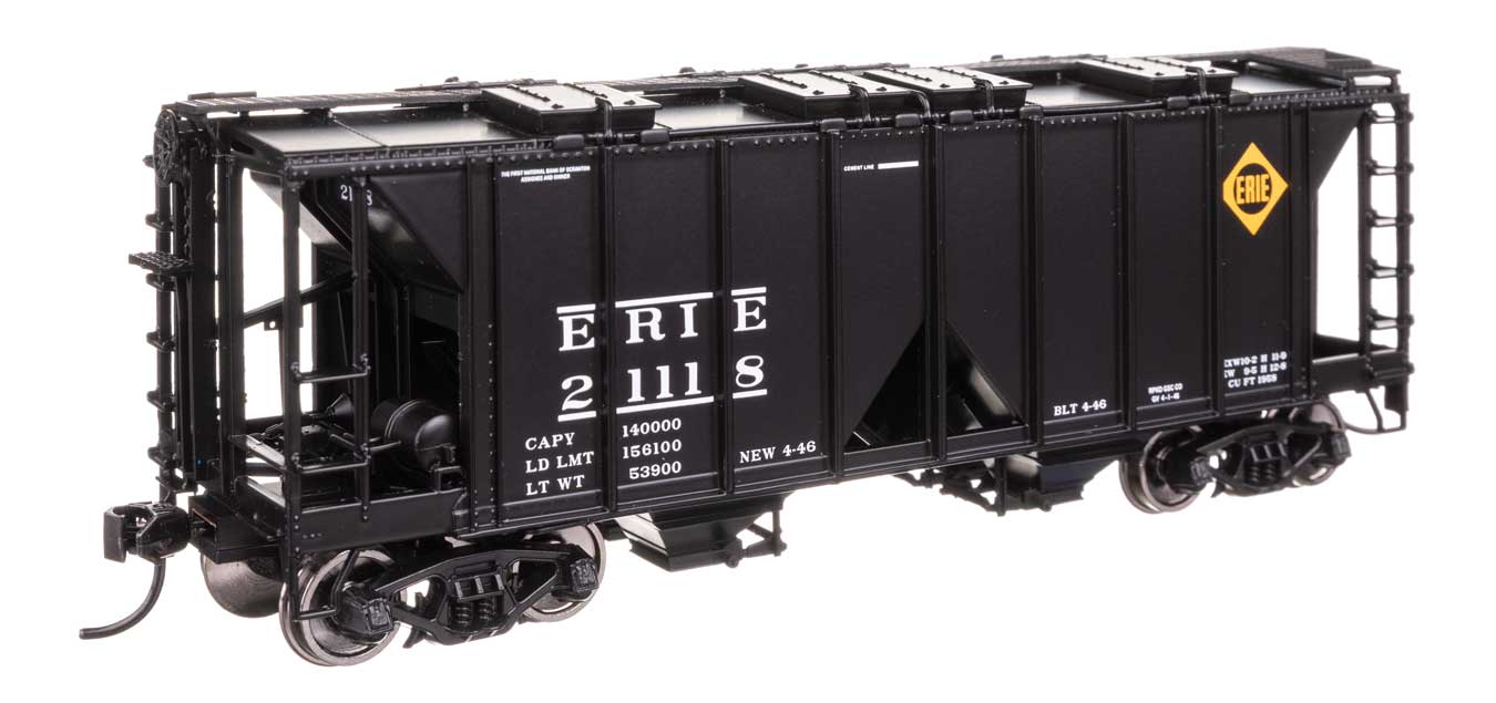 Walthers HO 910-49716 - Mainline - ACF 1958 Cu Ft Covered Hopper Car "Erie" #21118