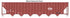 Walthers HO 910-56355 - Mainline - 73' Greenville 7,000 Cubic Foot Wood Chip Hopper "Missouri Pacific" #592904