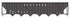 Walthers HO 910-56370 - Mainline - 73' Greenville 7,000 Cubic Foot Wood Chip Hopper "Southern" #134084 (black)