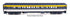 Walthers HO 920-42729 - Proto - 82' Pullman-Built Heavyweight Paired-Window Lighted Coach Passenger Car "Chesapeake & Ohio" #715 (Tri-Color)