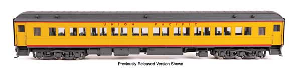 Walthers HO 920-49728 - Proto - 82' Pullman-Built Heavyweight Paired-Window Lighted Coach Passenger Car "Union Pacific" #1225