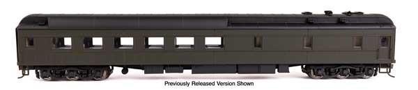 Walthers HO 920-49729 - Proto - 82' Pullman-Built Heavyweight 36-Seat Lighted Diner Passenger Car "Unlettered"
