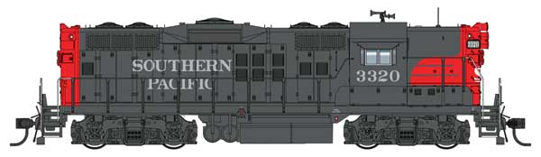 Walthers HO 920-17608 - Proto - EMD GP9 High Nose Diesel Locomotive "Southern Pacific" #3320 (Rebuild) w/DCC/Sound