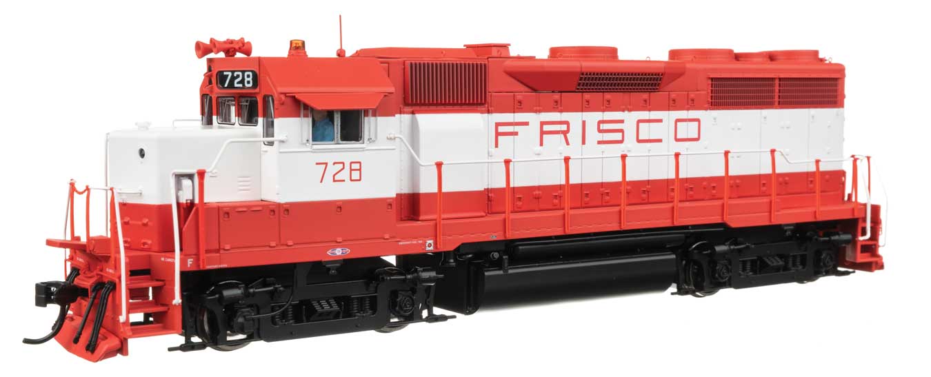 Walthers HO 920-43310 - Proto - EMD GP35 Diesel Locomotive ”St. Louis & San Francisco" #728 w/ LokSound 5 Sound (Frisco) Phase II